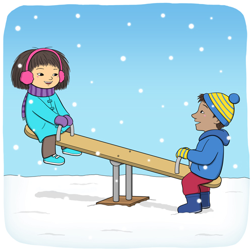 Minjas kompis ruta 1